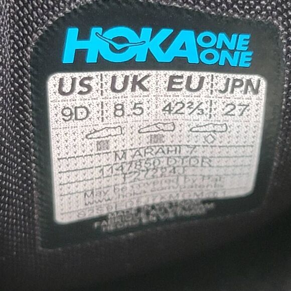 Hoka One One ARAHI 7 - Men's running shoes - Size 9D - Picture 11 of 11